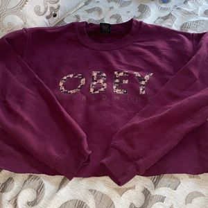 Obey crew neck